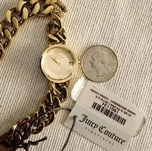 Juicy Couture wrap around watch Juicy Couture 1901043 Crystal Pink Royal Double Wrap Leather  main image 3